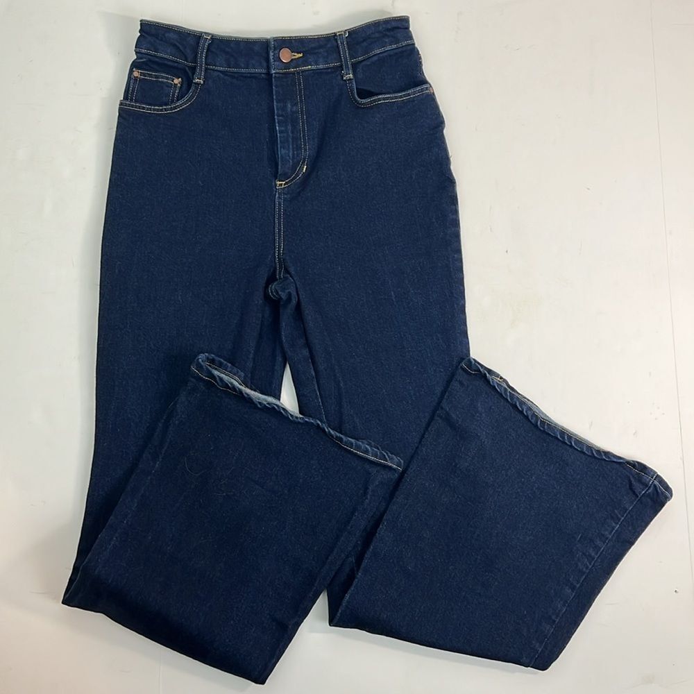Boden High Rise Flare Indigo Jeans Women’s Size 6